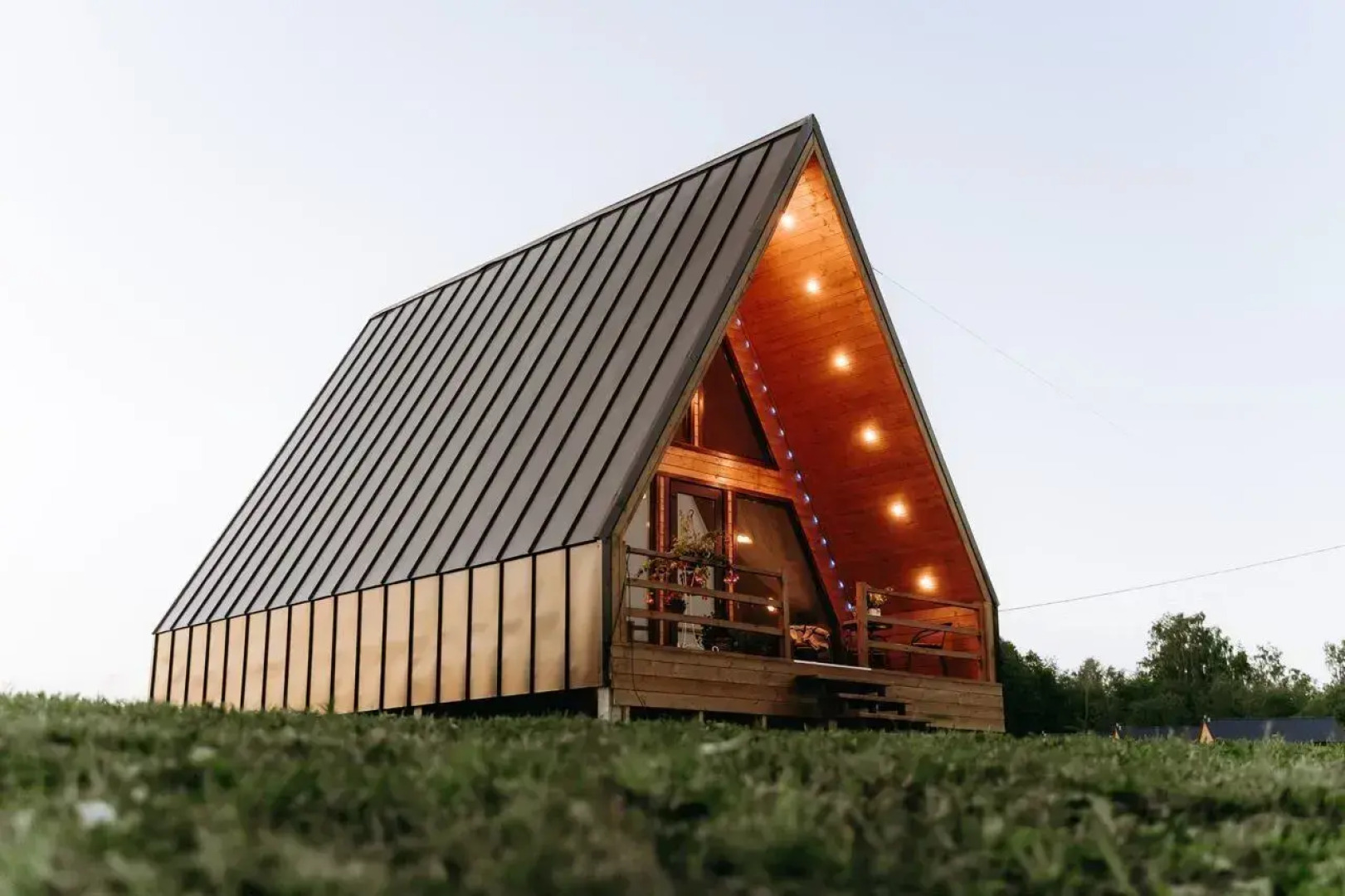 Гостевой дом в стиле «Афрейм»