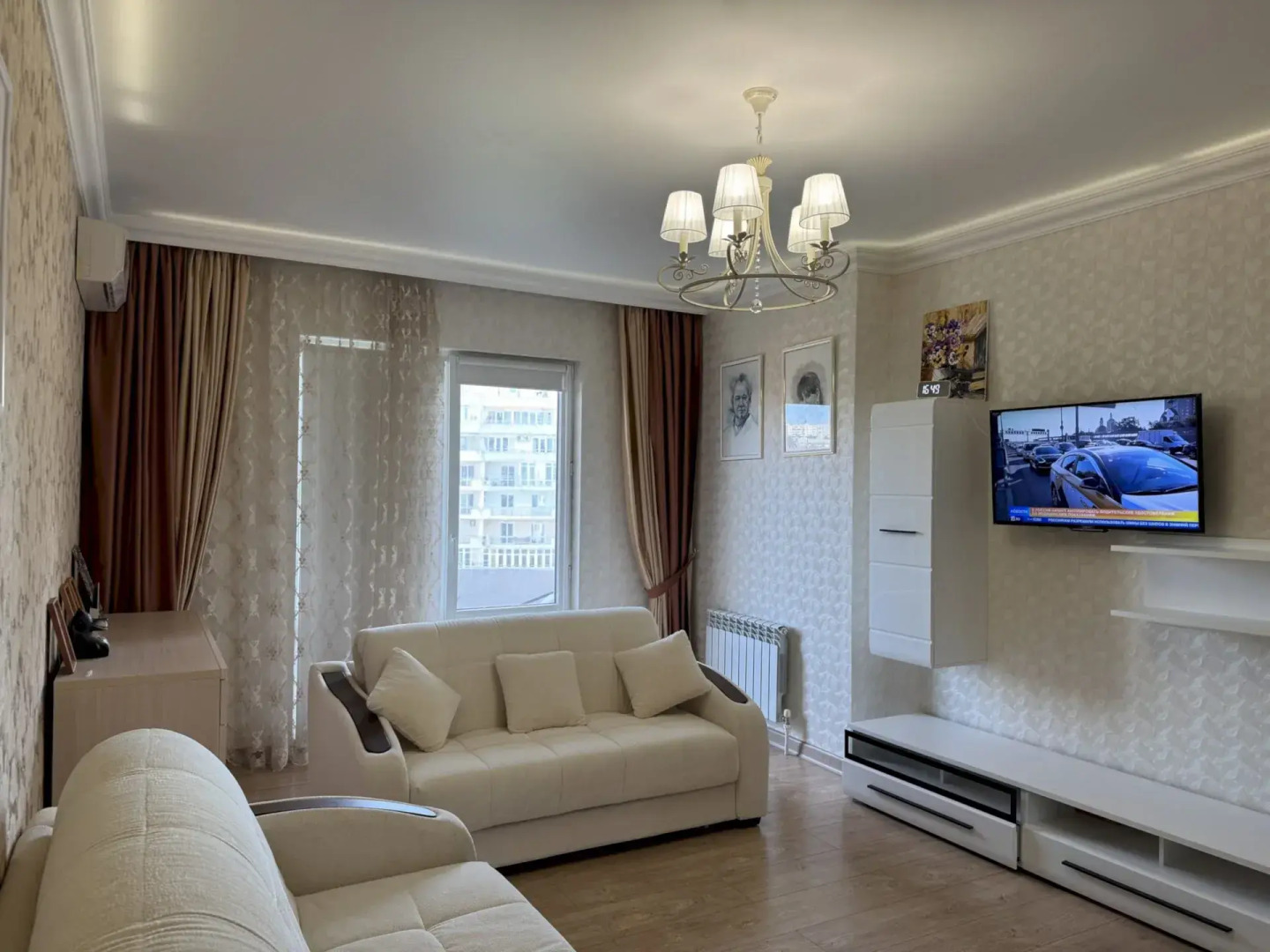 Квартира 530 c Балконом на Первой Береговой Линии