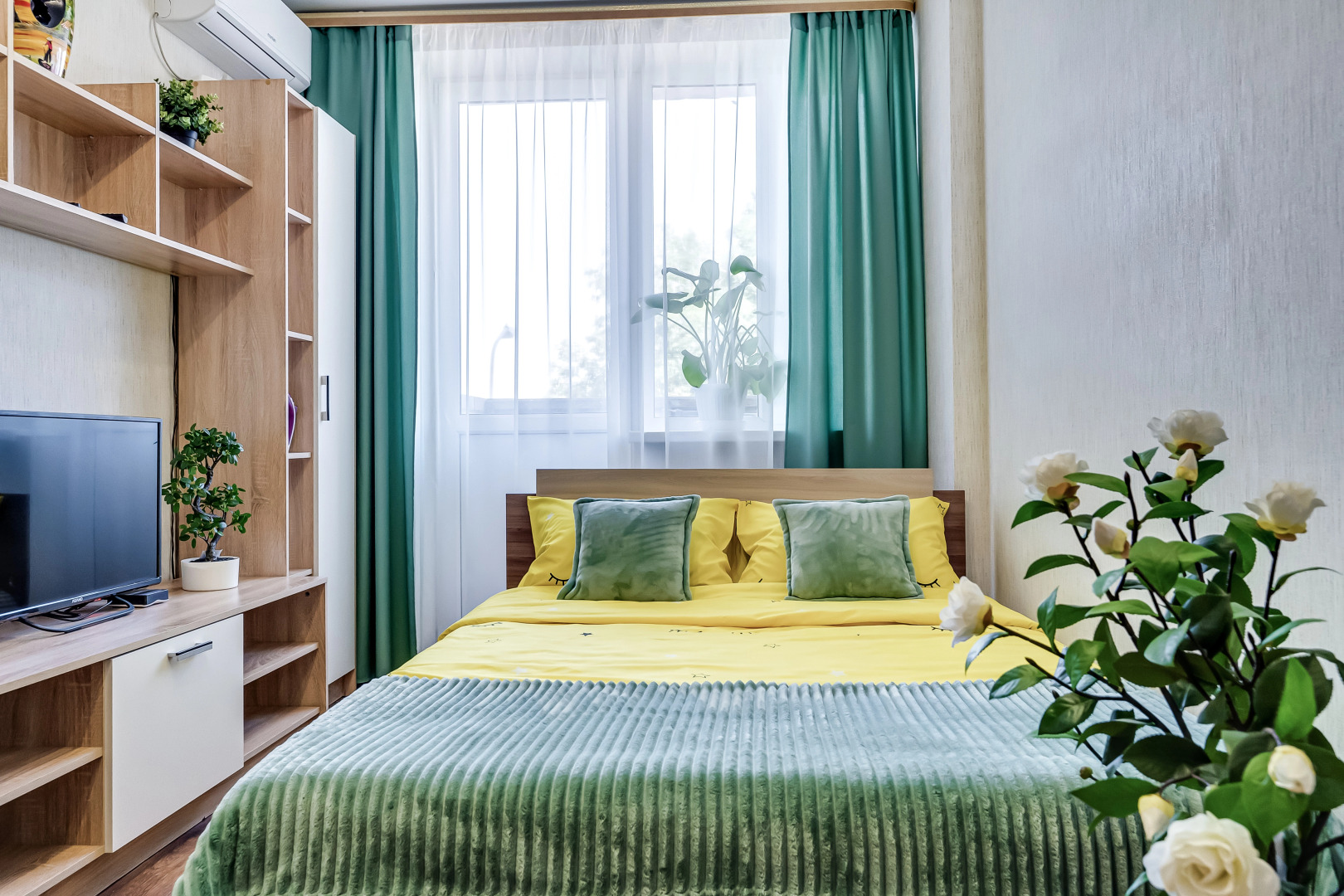 Апартаменты Однушка с мятным намеком