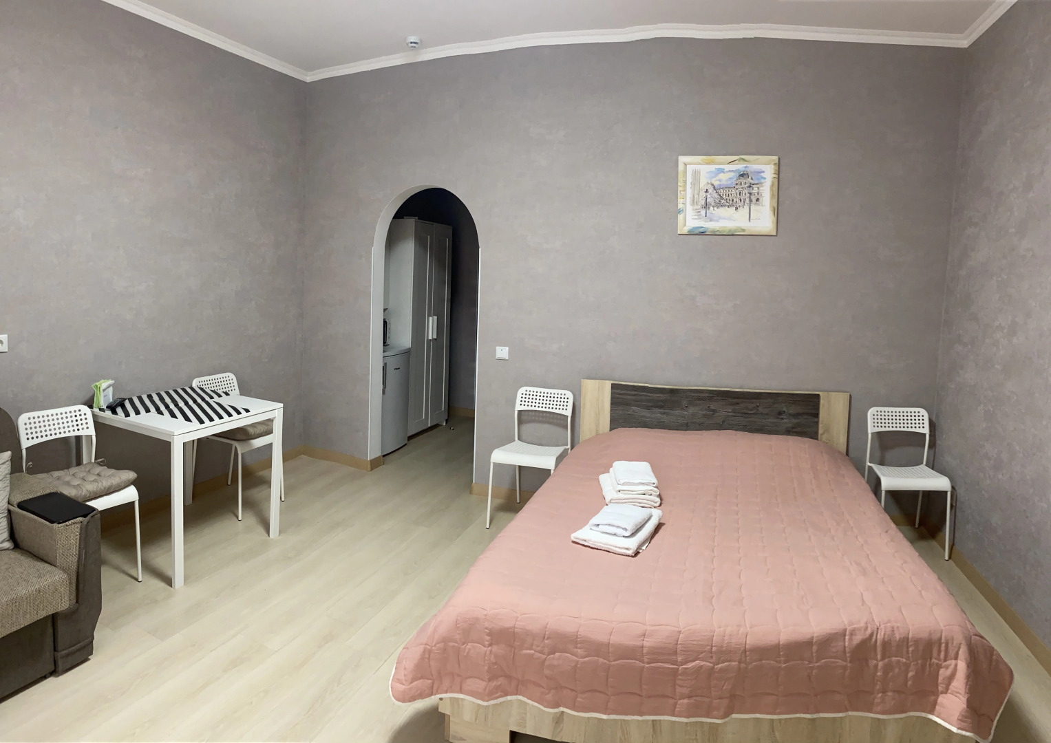 Апартаменты с балконом и видом на море