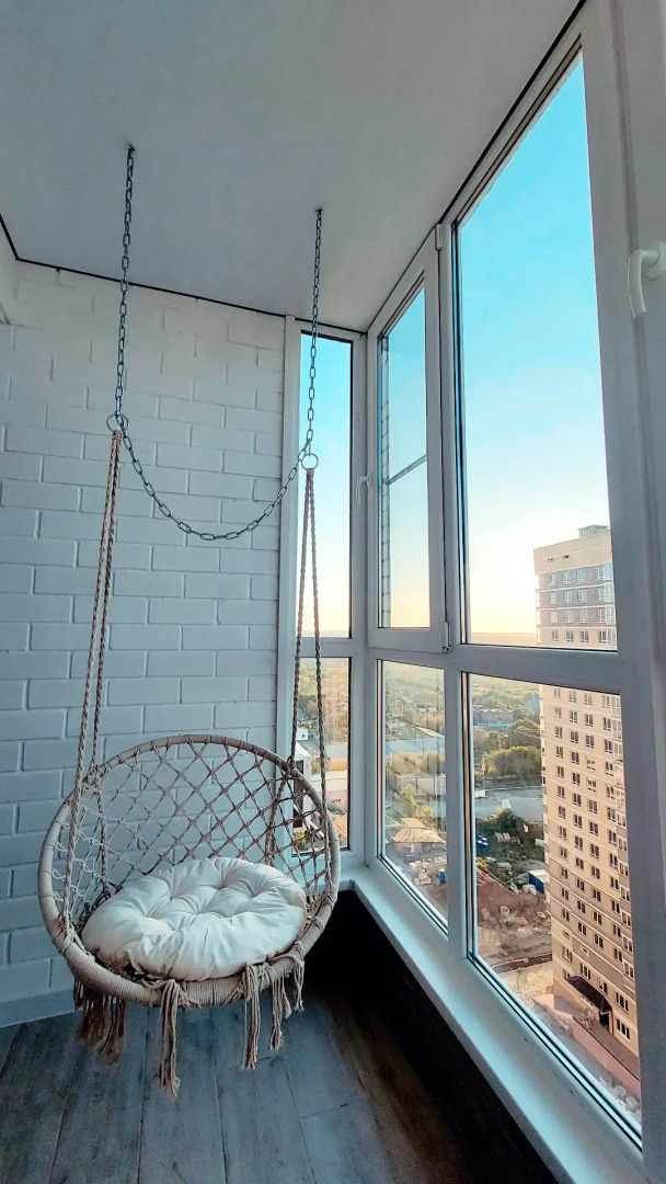 Апартаменты Квартира на 17 этаже с Панорамной Лоджией и Видом на Дон