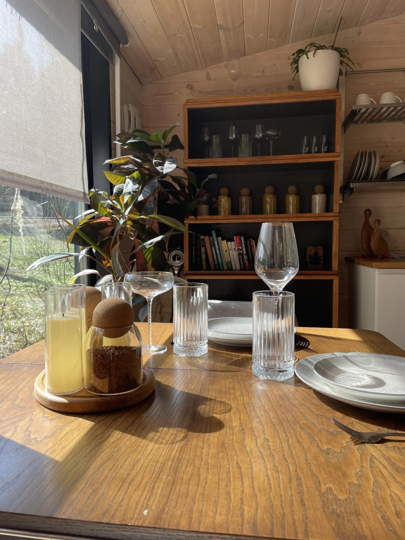 Бунгало С террасой и чаном