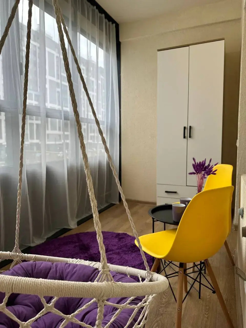 Апартаменты Дизайн Кудрово с качелью