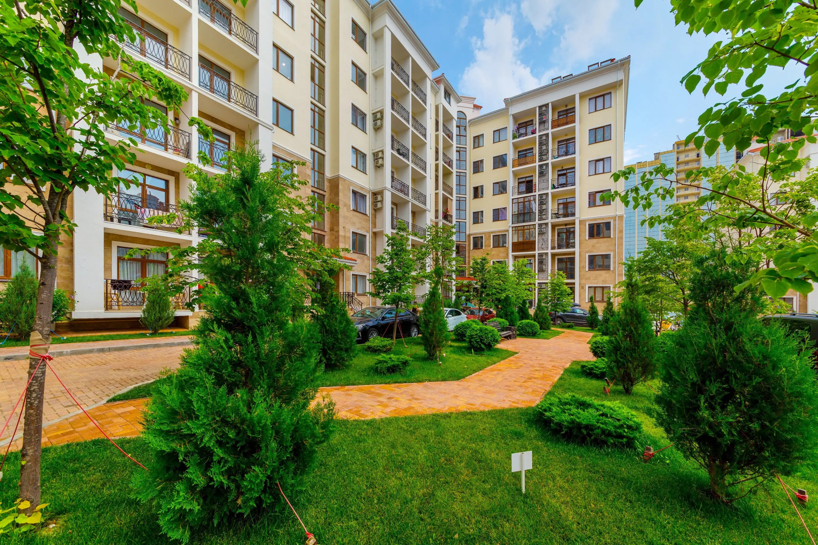 Апартаменты Люкс с большой ванной и видом на горы Sea Breeze & SPA