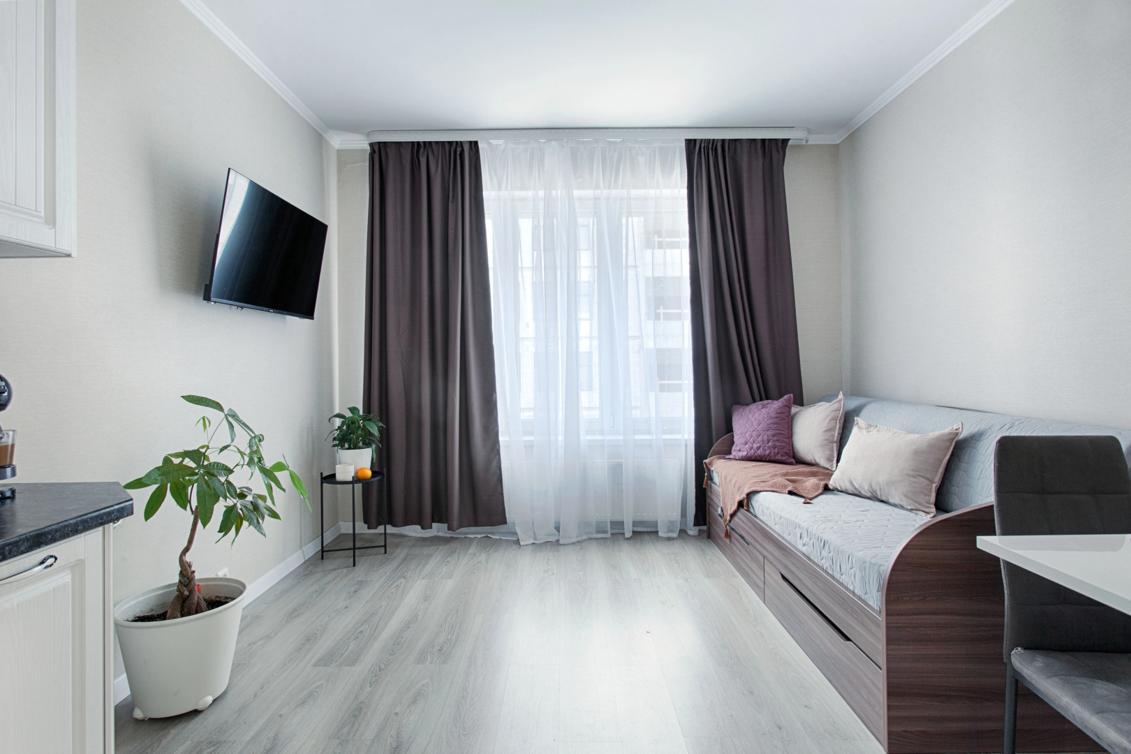 Квартира Homely у Лесной Satin home