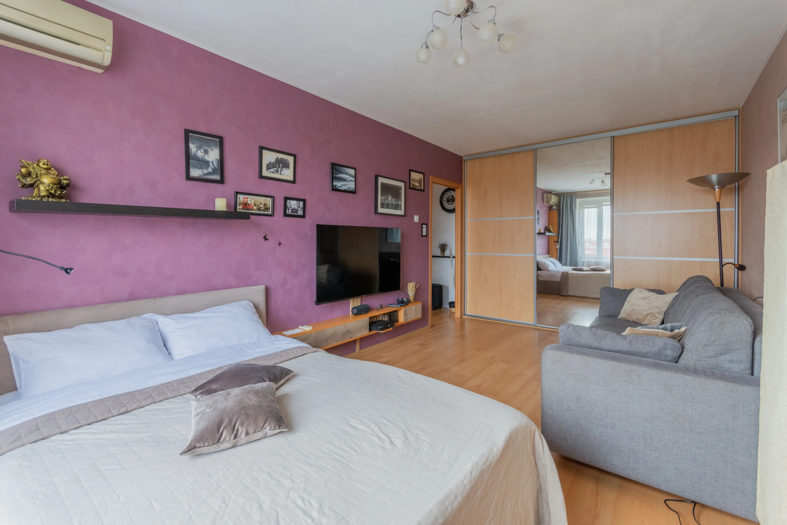 Квартира Уютная с видом на город Д43