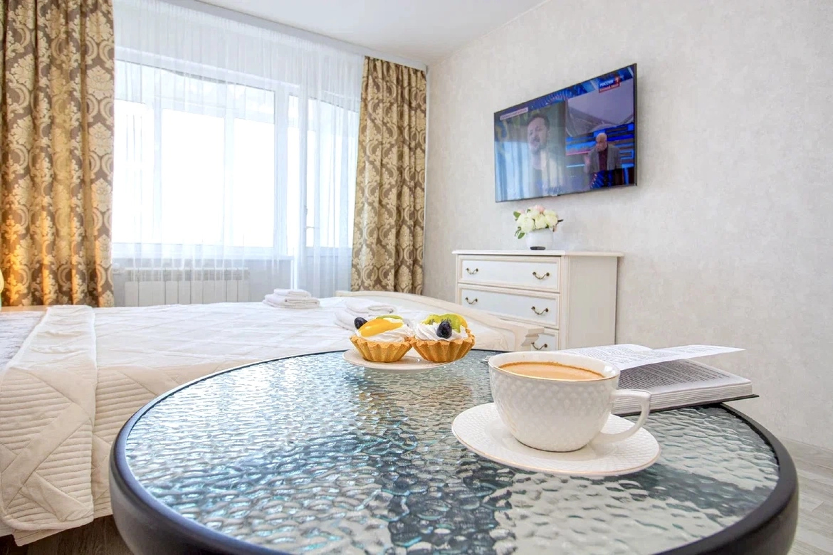 Апартаменты Fsf Премиальные с кофемашиной Четыре Сезона