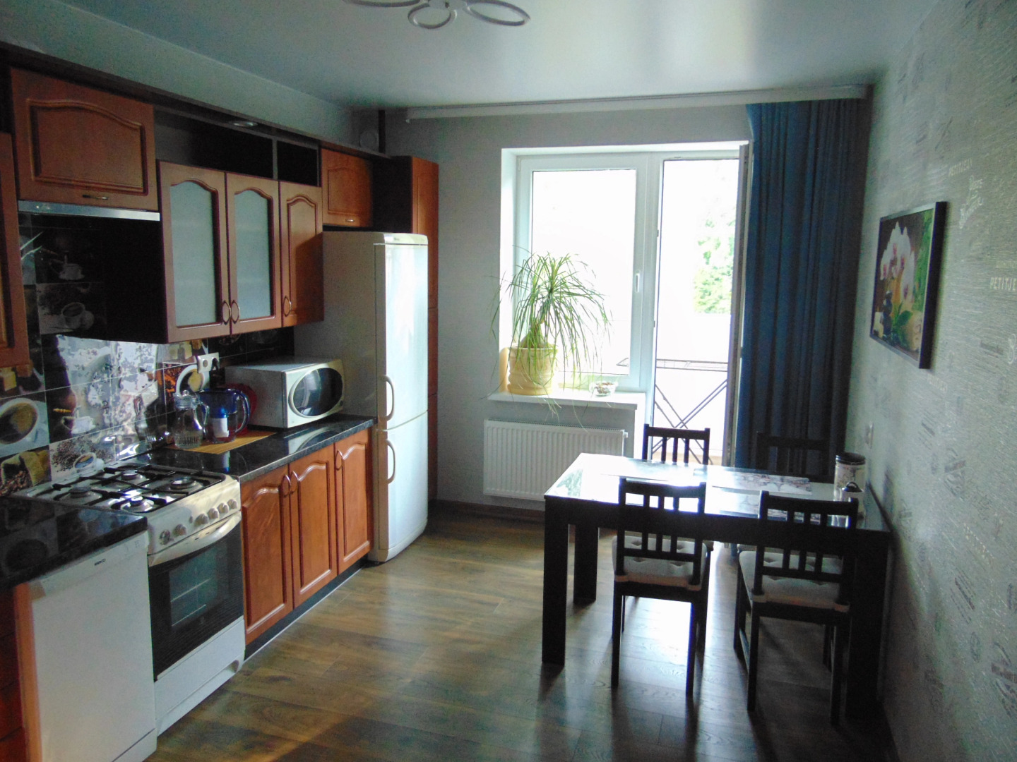 Апартаменты Уютная Двухкомнатная Квартира со Свежим Ремонтом