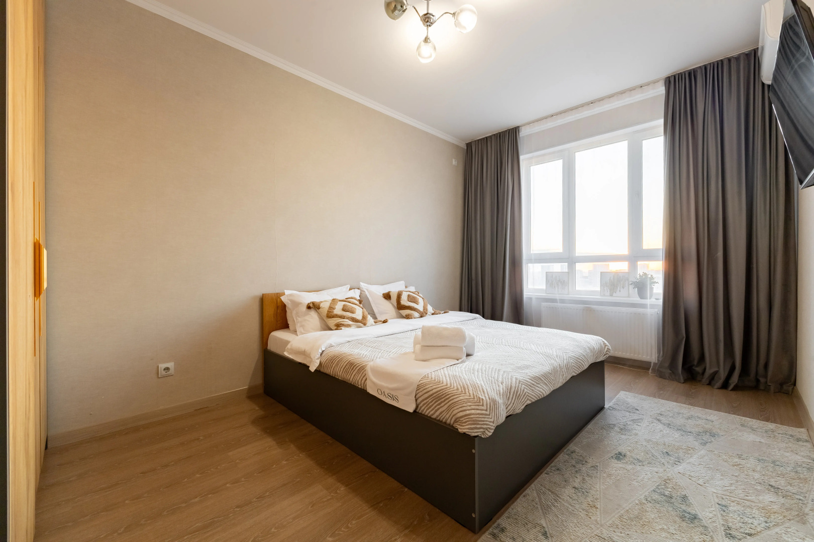 Квартира рядом с Хан-Шатыром на левом берегу