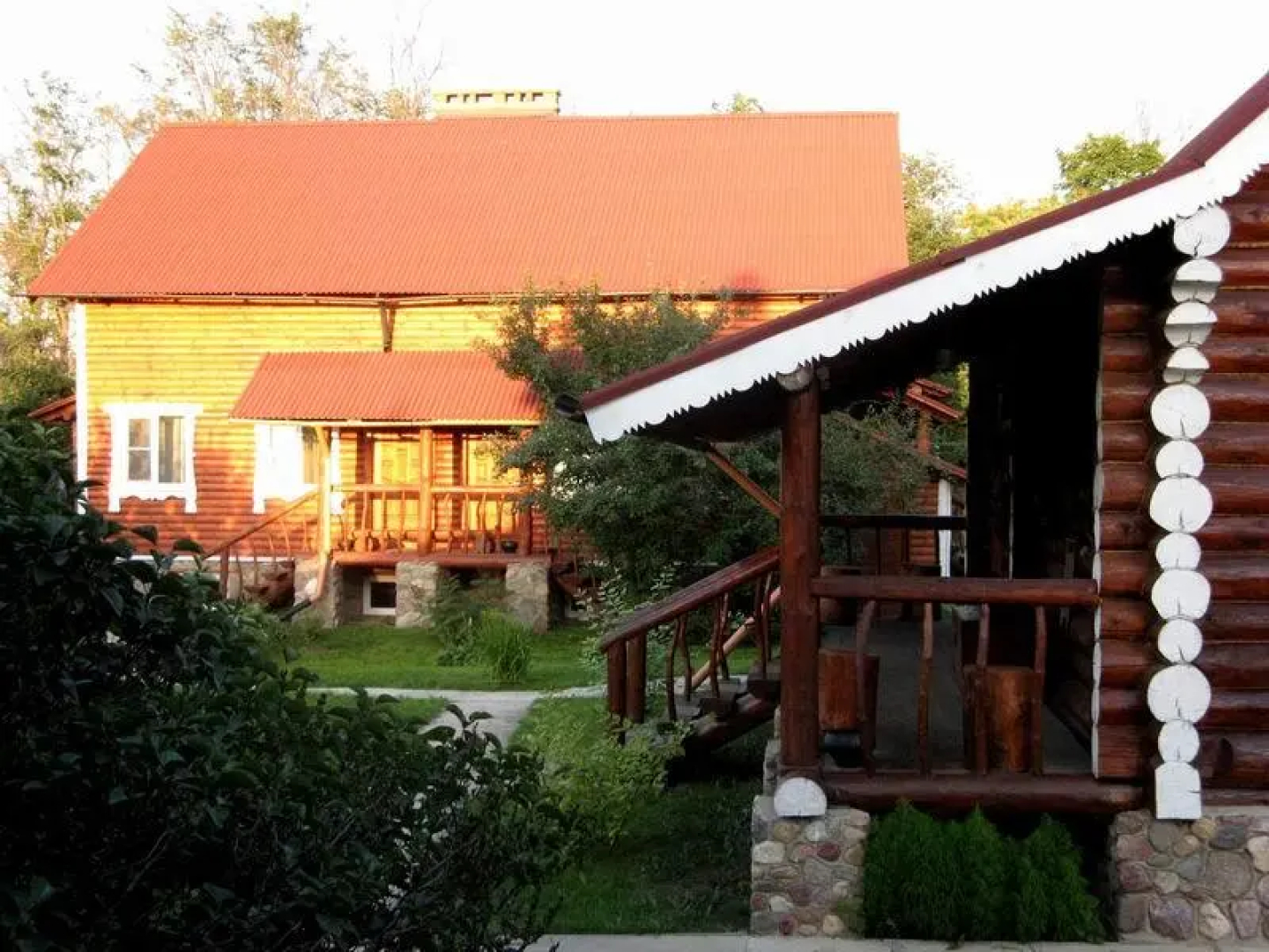 Гостевой дом Русская изба с баней