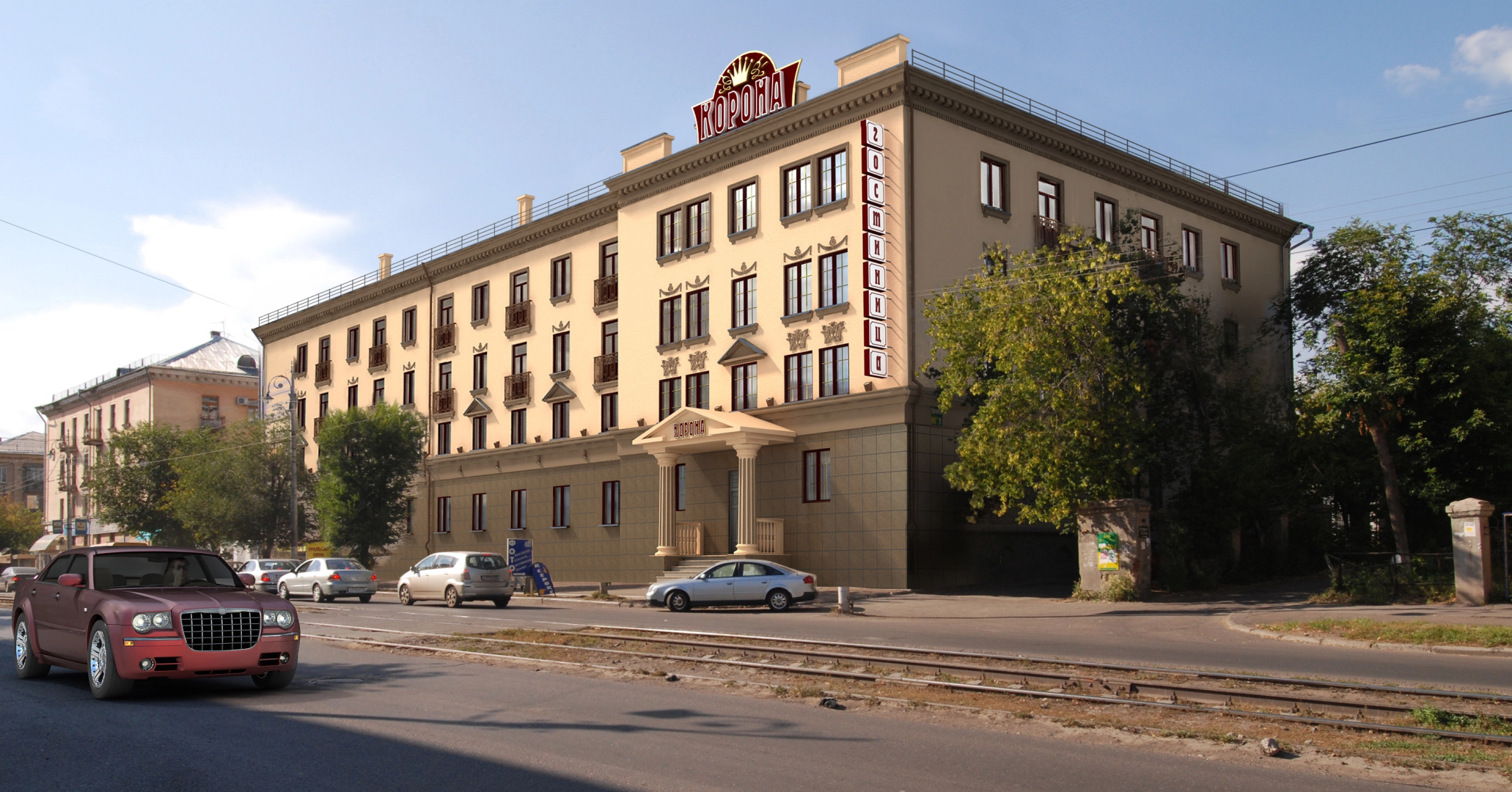 Отель Корона