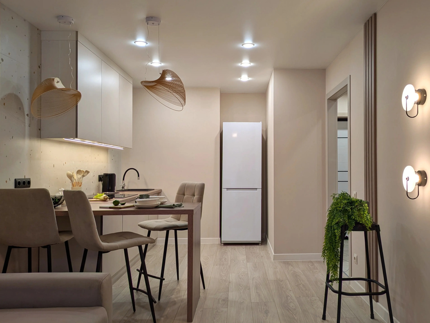 Квартира Евродвушка в ЖК Заречье Парк