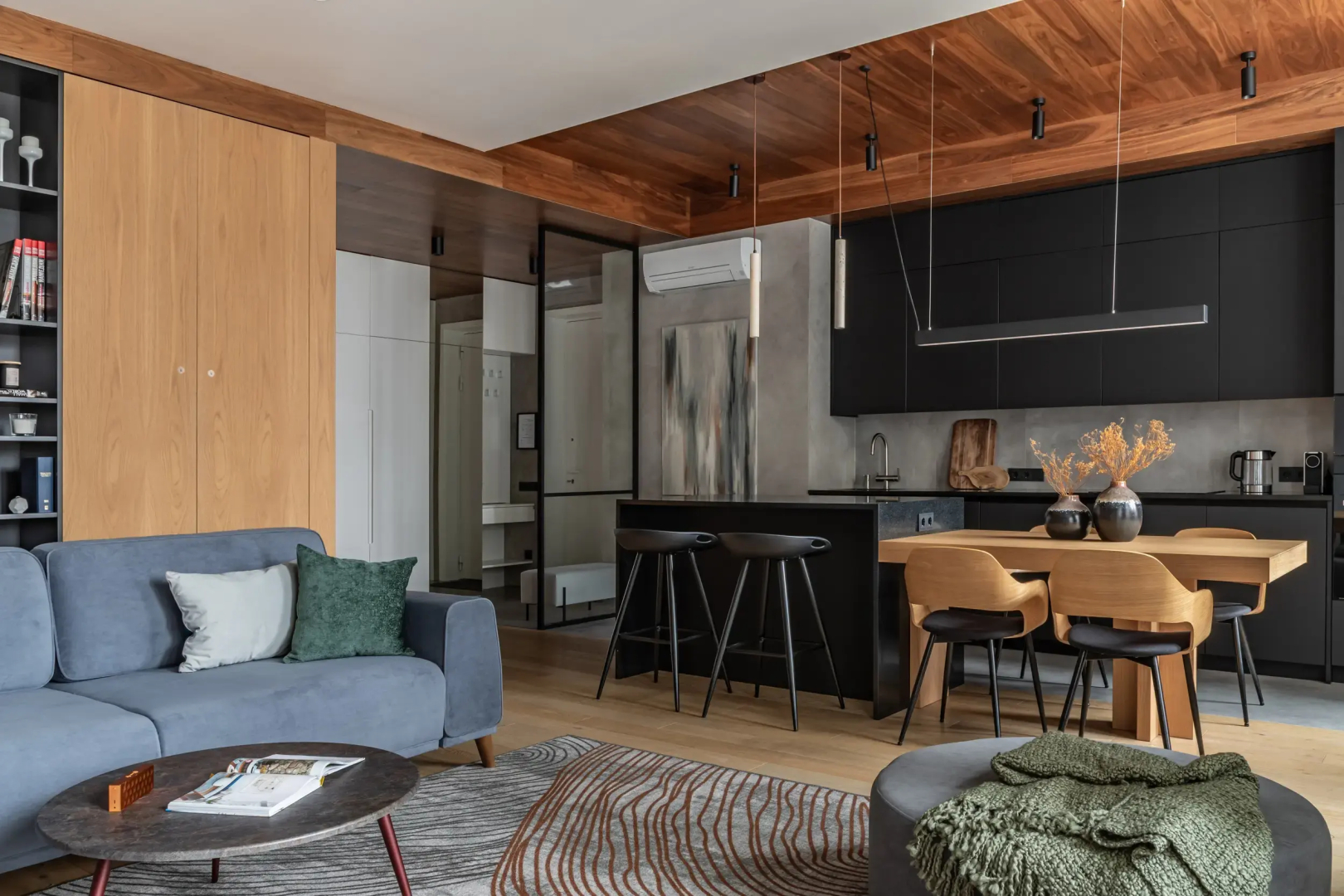 Квартира Moscow Deluxe Apartments ВДНХ Family Suite