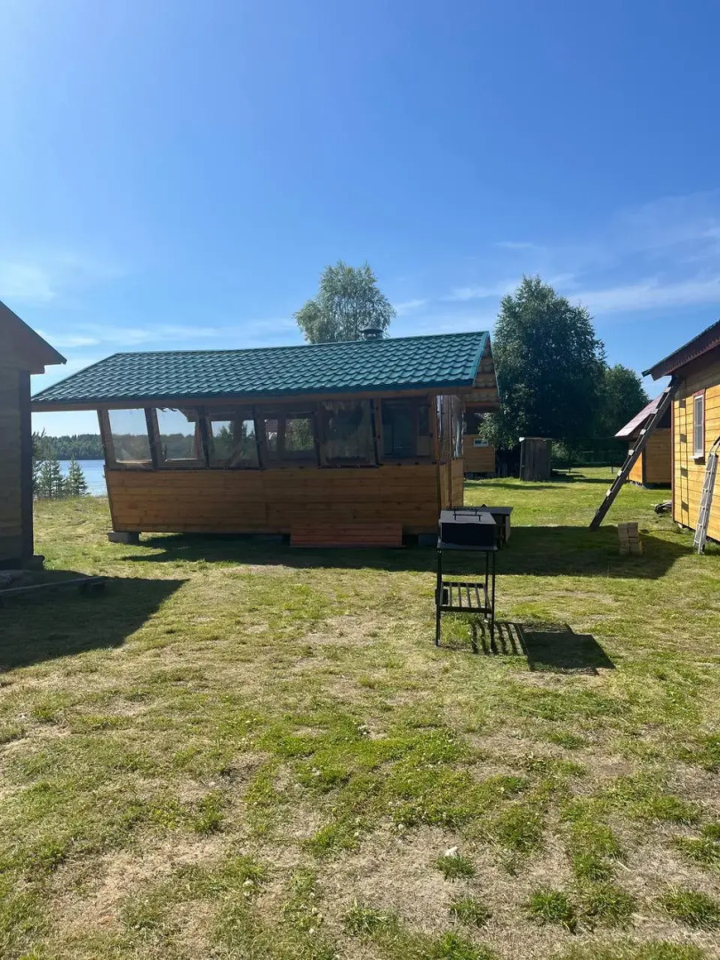 Частный дом на Берегу Озера в Карелии