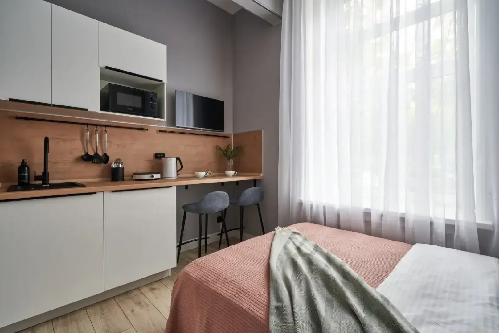 Апартаменты Стандартные с Видом на Город Гармония Светлый Дом