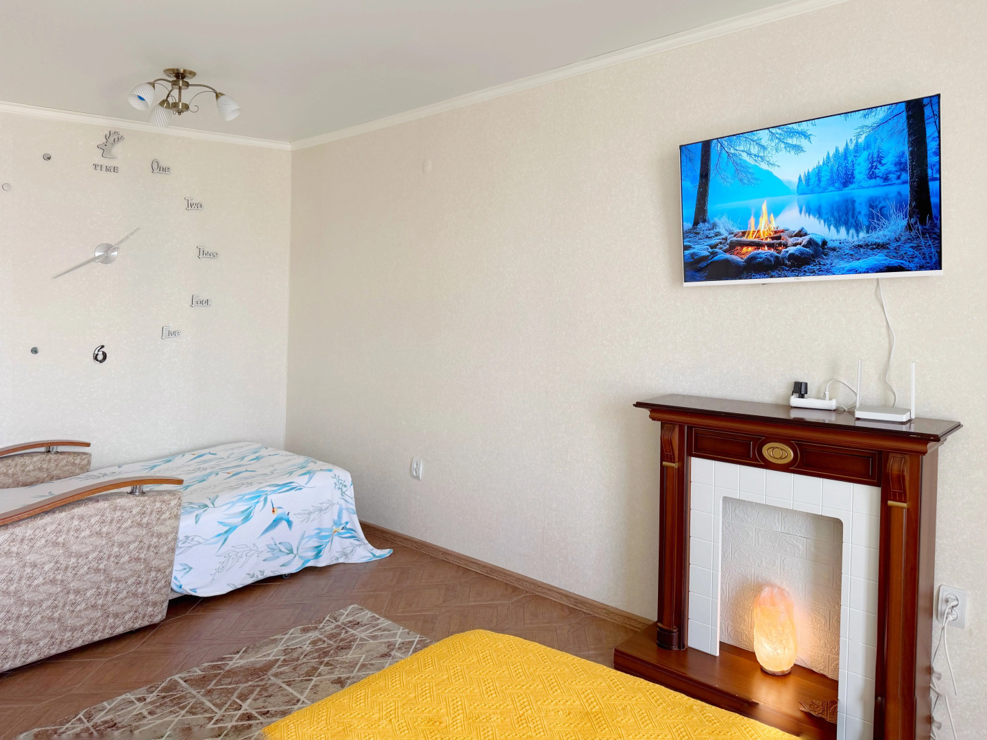 Апартаменты с гамаком и Камином