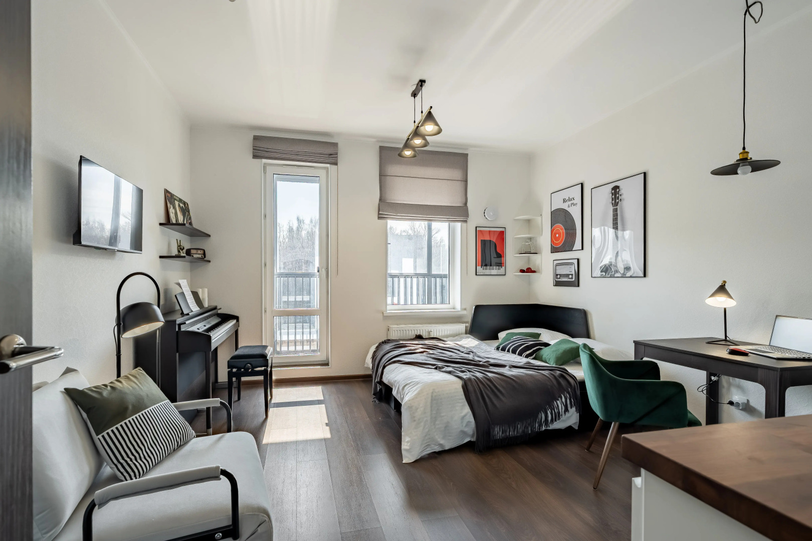 Квартира Piano у Елагина и Крестовского островов Satin home