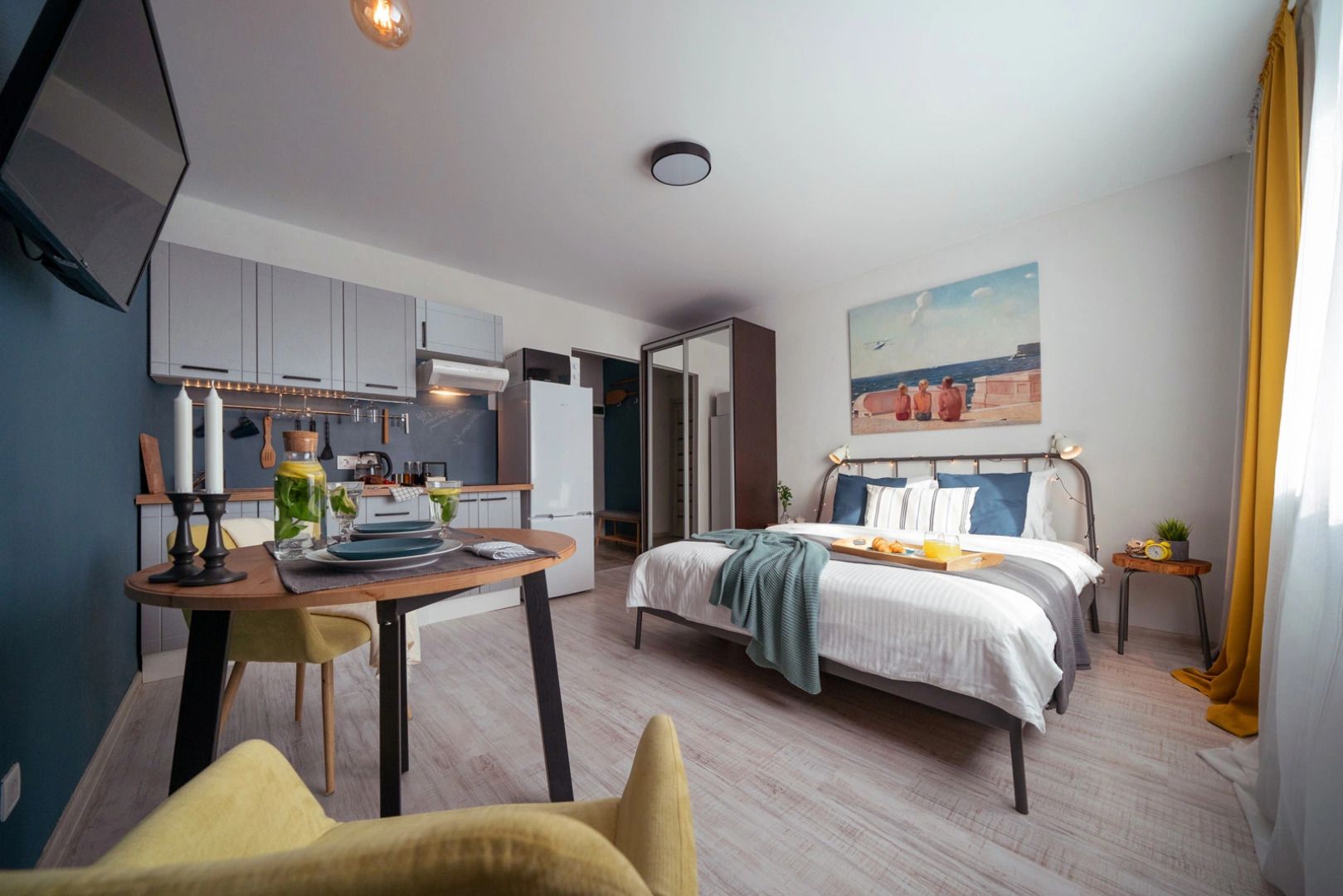 Апартаменты НОВИНКА Ocean Vibes 15 минут от DME!