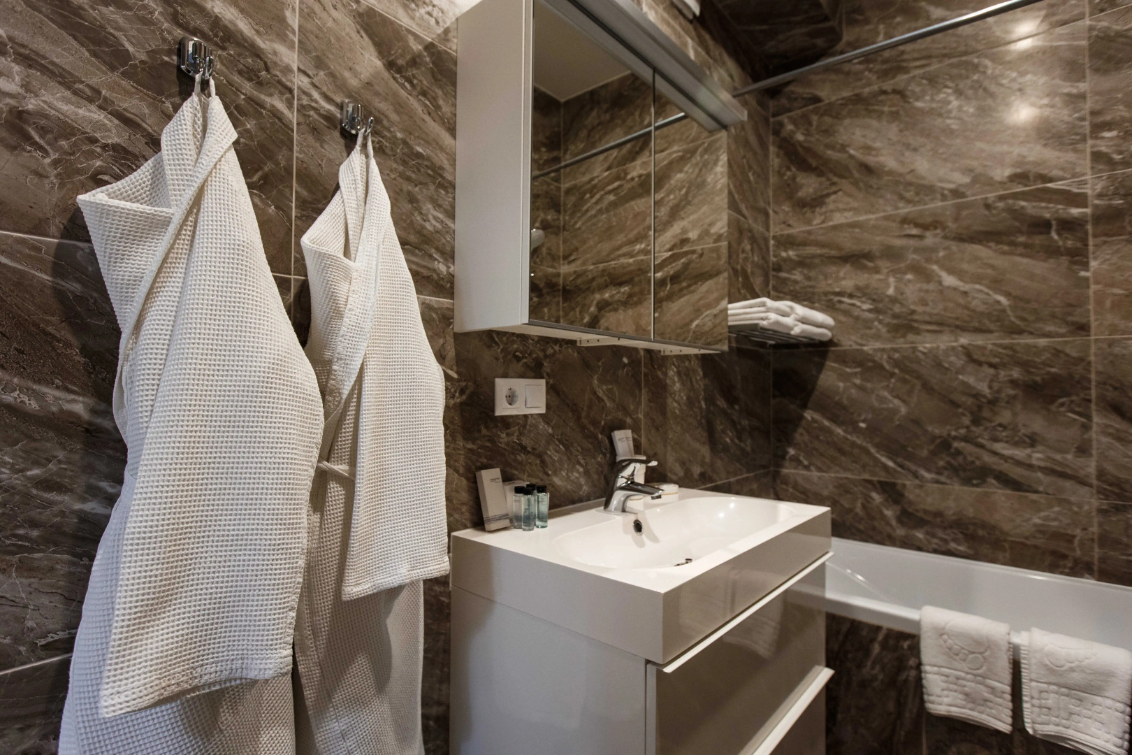 Апартаменты без балкона с отдельной спальней