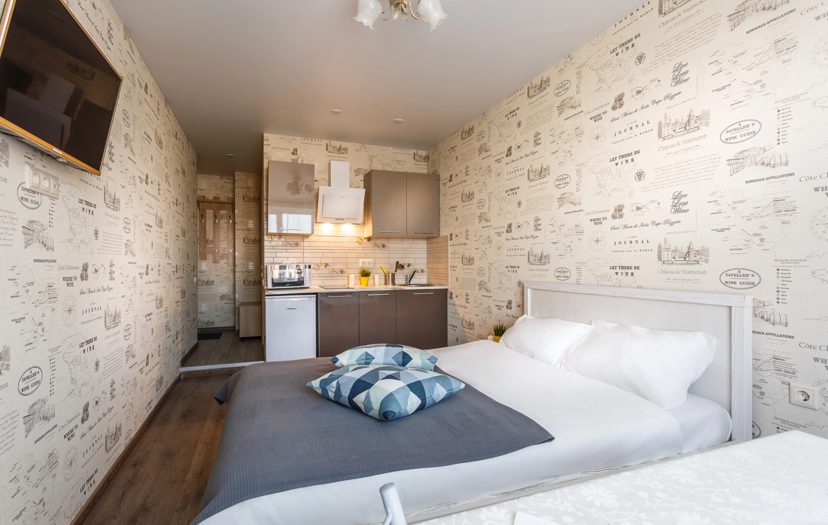 Квартира студия на 24м этаже с шикарным видом на Москву