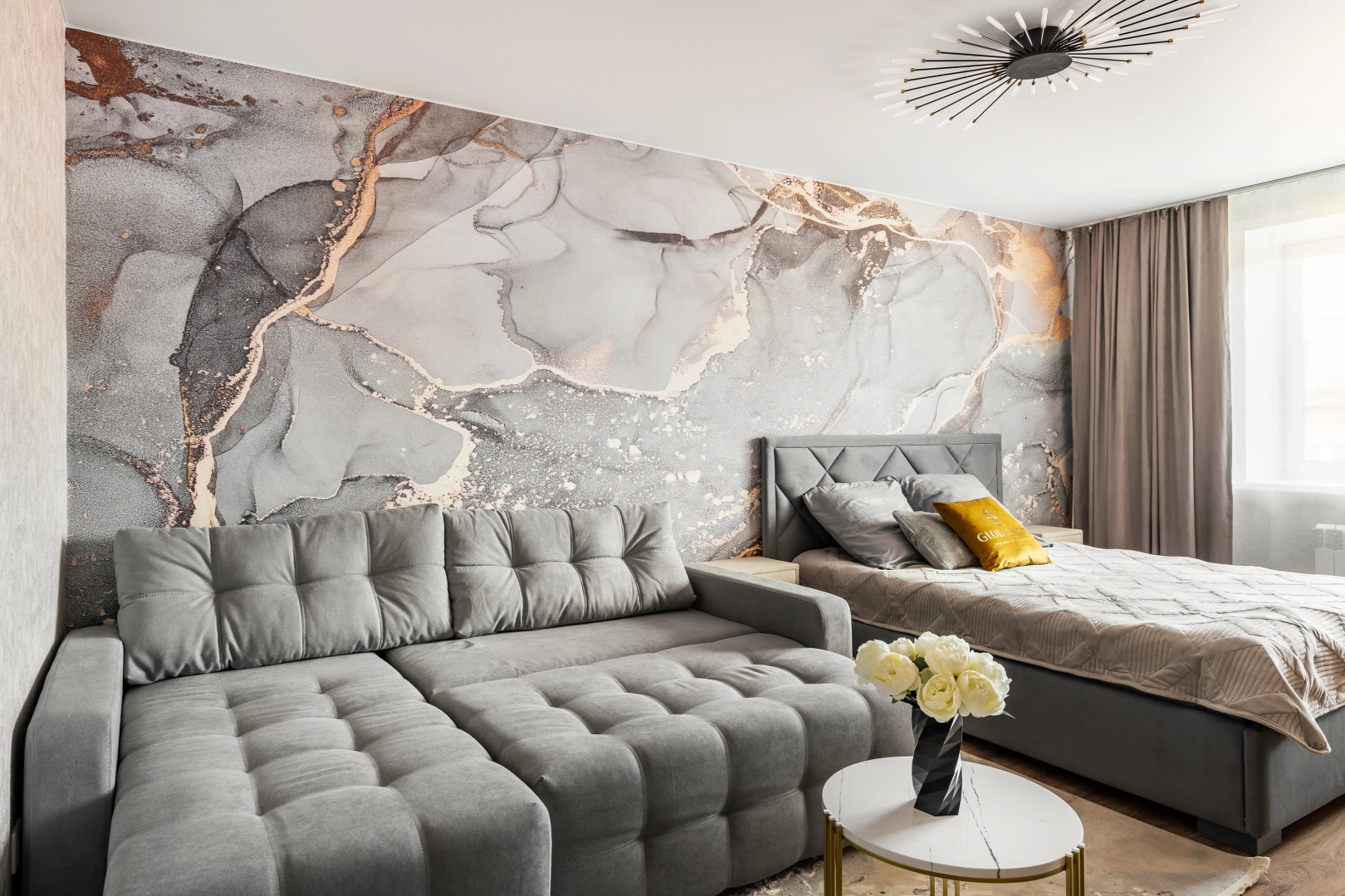 Апартаменты GLOBALSTAY Солнечная 1 Комнатная на Набережной Днепра