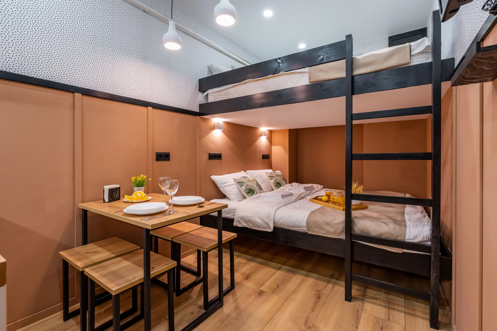 Апартаменты Семейная студия без окна