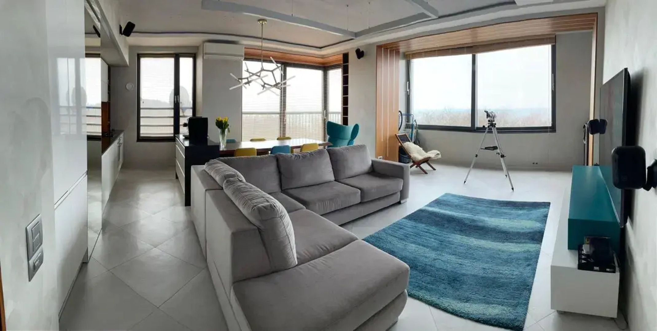 Апартаменты Просторная студия с видом на море в ЖК Вольный Ветер