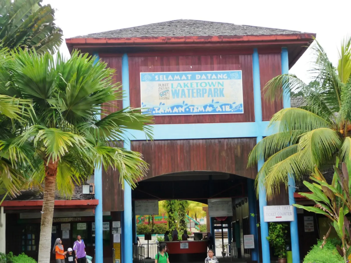 Kampung Air (Water Chalet) at Bukit Merah
