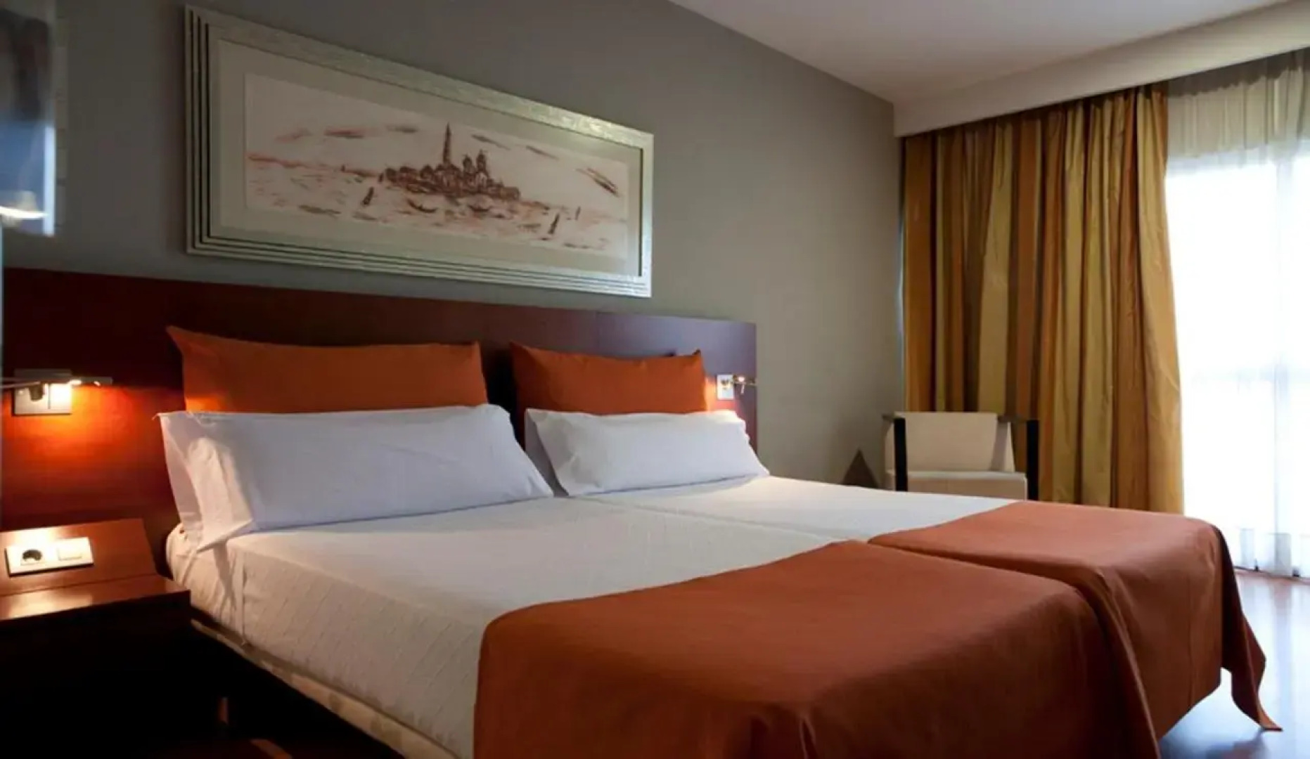 Отель Eurohotel Barcelona Gran Via Fira