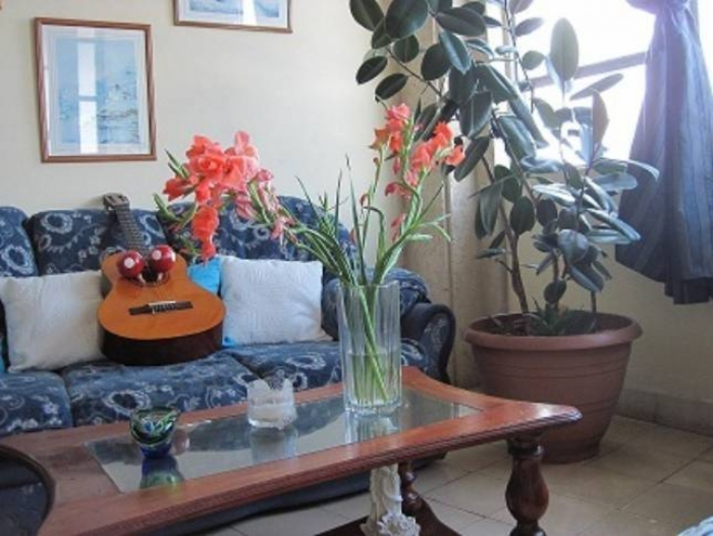 House in front of the sea