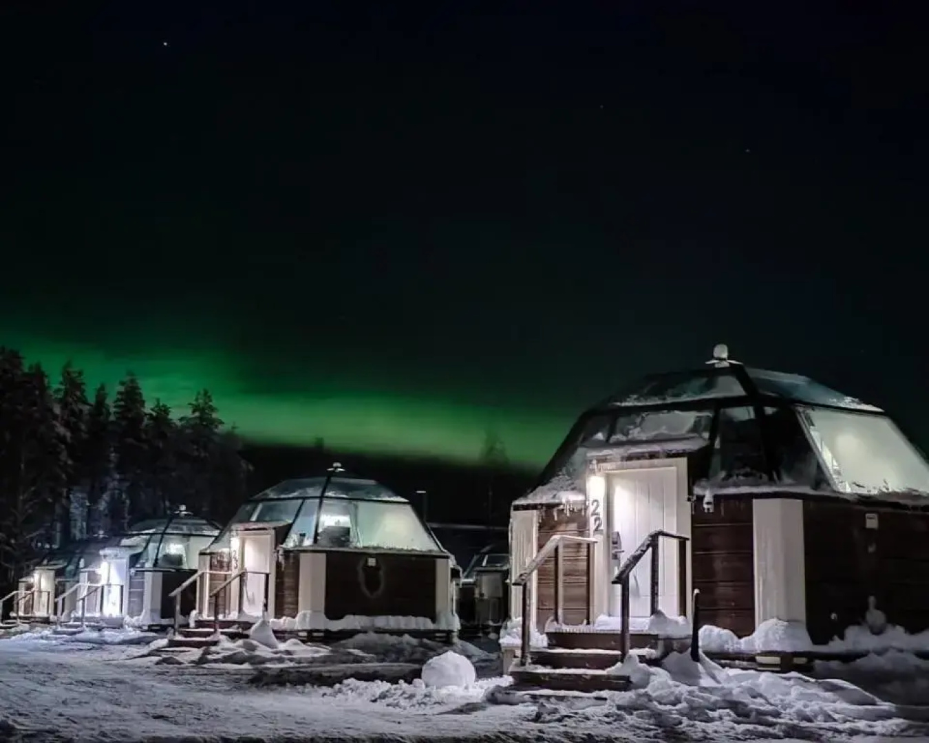 Arctic SnowHotel & Glass Igloos