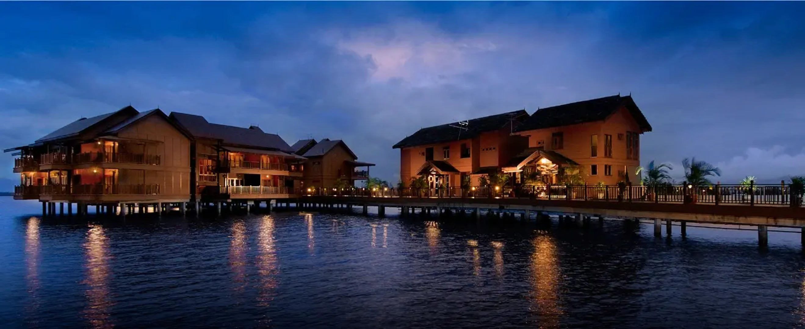 Kampung Air (Water Chalet) at Bukit Merah