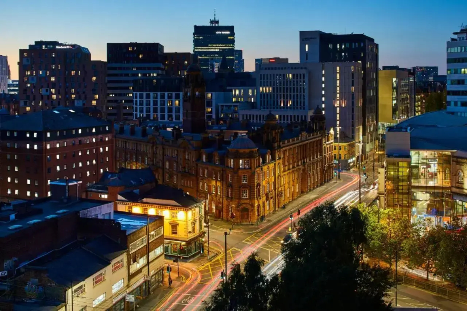 Отель Manchester Marriott Hotel Piccadilly