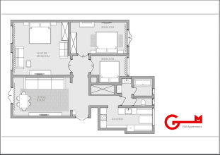 Квартира GM Apartments Четверка в Доме на Набережной у Кремля, фото 80