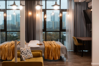 Апартаменты SKY INN Color Gold, фото 53