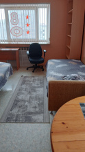 Меблированные комнаты Ваш Дом на Ленинградской (2 подъезд, кв. 32), фото 74