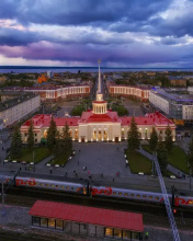 Апартаменты «9 ночей» в центре Петрозаводска, Шотмана 3 №1, фото 28
