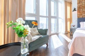 Апартаменты RentPlaza c панорамным видом на город, фото 63