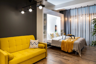 Апартаменты SKY INN Color Gold, фото 35