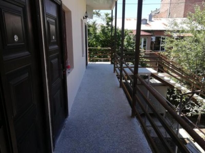 Outside