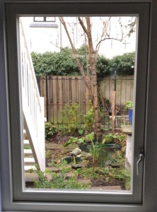 Outside