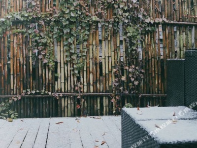 Outside