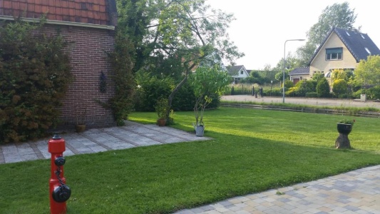 Outside