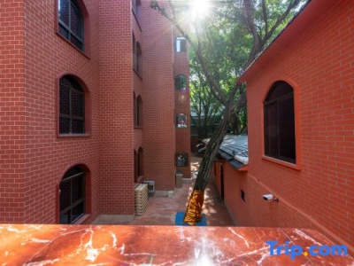 Outside