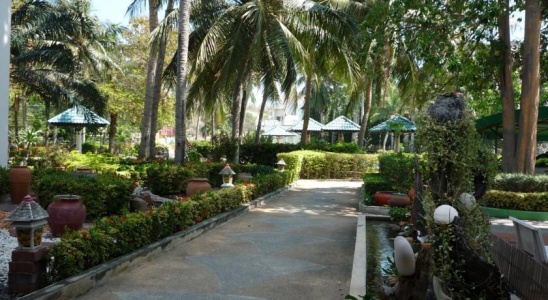 Outside