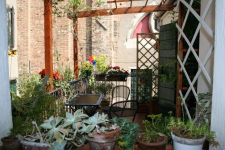 Outside