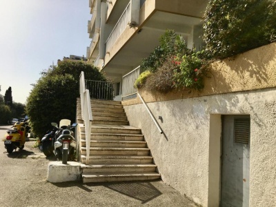 Outside