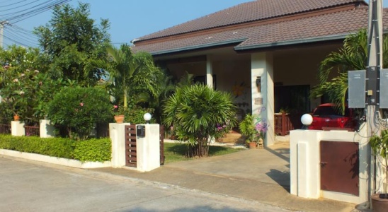 Outside