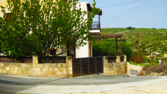 Outside