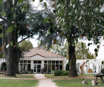 Outside